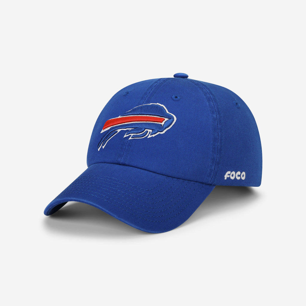 Buffalo Bills Primary Logo Casual Cap FOCO Royal - FOCO.com