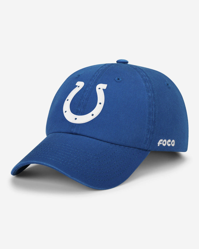 Indianapolis Colts Primary Logo Casual Cap FOCO - FOCO.com