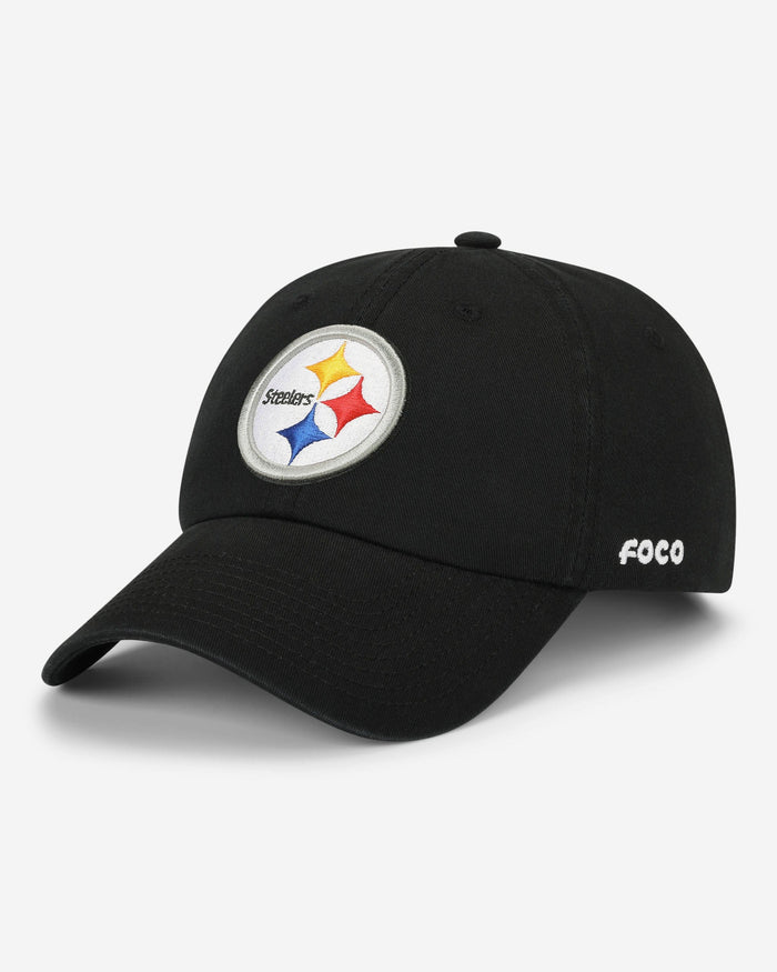 Pittsburgh Steelers Primary Logo Casual Cap FOCO - FOCO.com