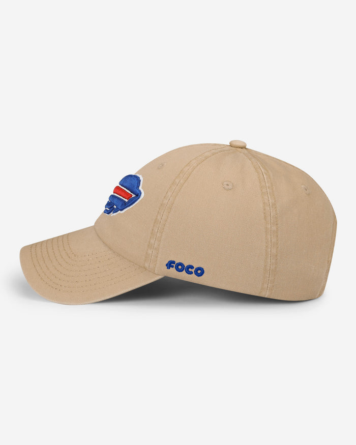 Buffalo Bills Khaki Primary Logo Casual Cap FOCO - FOCO.com