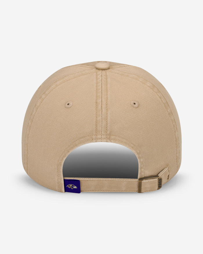 Baltimore Ravens Khaki Primary Logo Casual Cap FOCO - FOCO.com