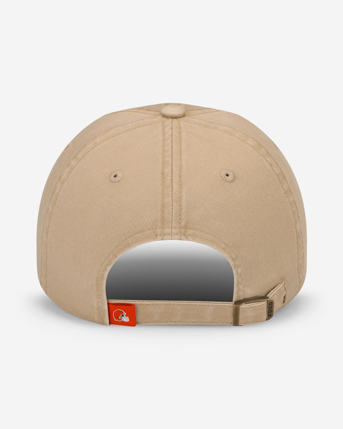 Cleveland Browns Khaki Primary Logo Casual Cap FOCO - FOCO.com