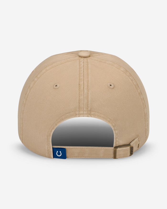 Indianapolis Colts Khaki Primary Logo Casual Cap FOCO - FOCO.com