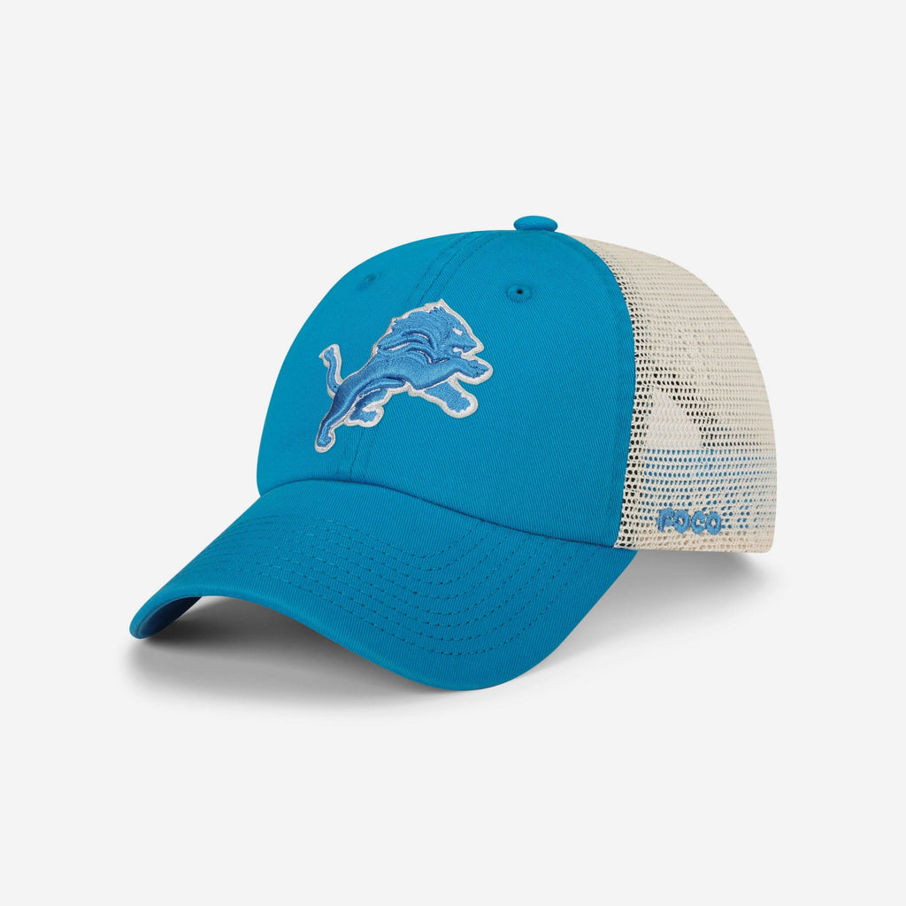 Detroit Lions Primary Logo Casual Trucker Cap FOCO - FOCO.com