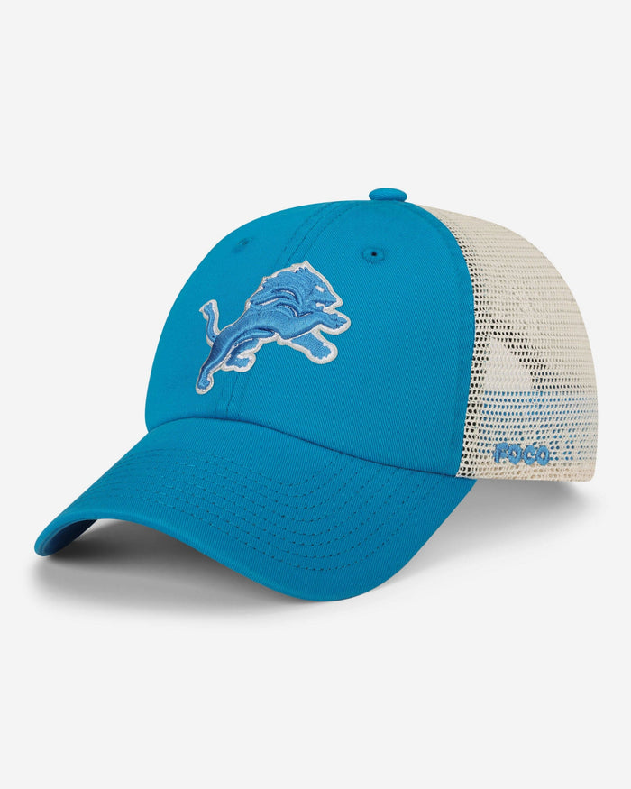 Detroit Lions Primary Logo Casual Trucker Cap FOCO - FOCO.com