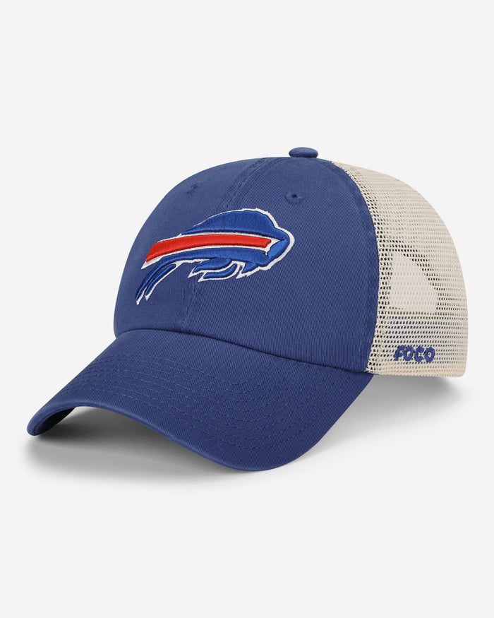 Buffalo Bills Primary Logo Casual Trucker Cap FOCO - FOCO.com