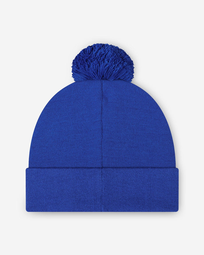 Los Angeles Rams Basic Primary Logo Pom Beanie FOCO - FOCO.com