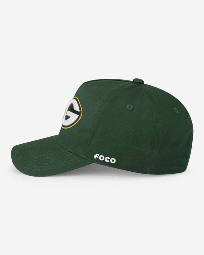 Green Bay Packers Primary Logo Marquee RF Cap FOCO - FOCO.com