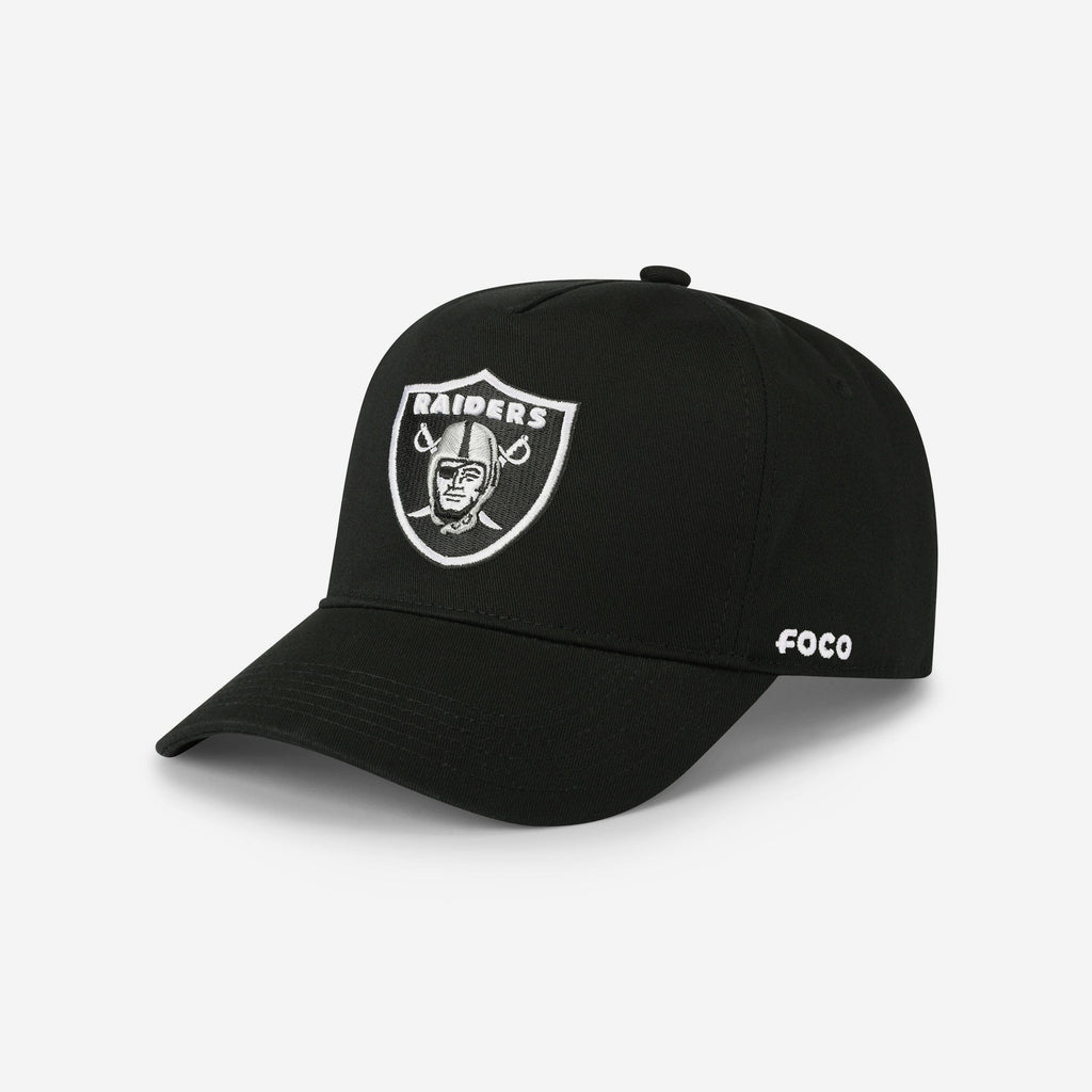 Las Vegas Raiders Primary Logo Marquee RF Cap FOCO - FOCO.com