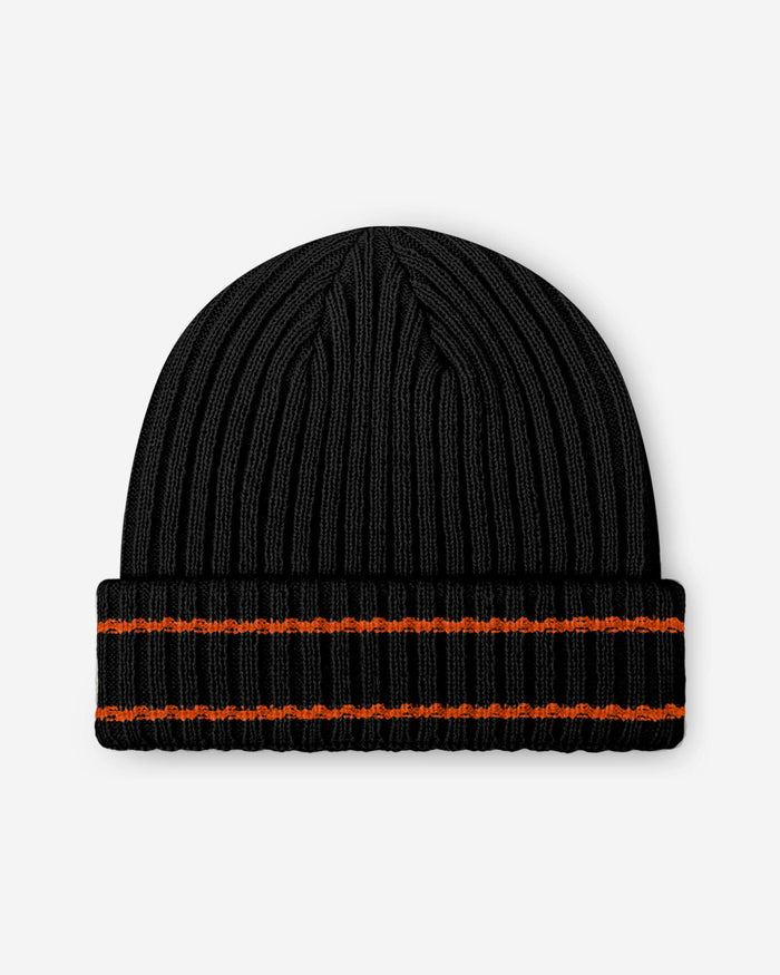 Cincinnati Bengals Primary Logo Ribbed Beanie FOCO - FOCO.com