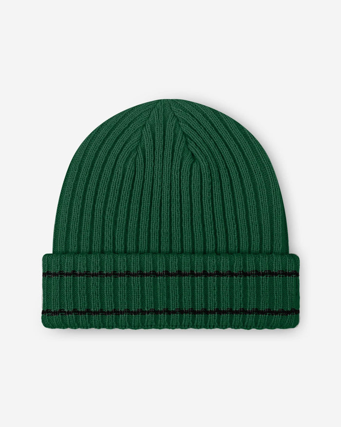 New York Jets Primary Logo Ribbed Beanie FOCO - FOCO.com