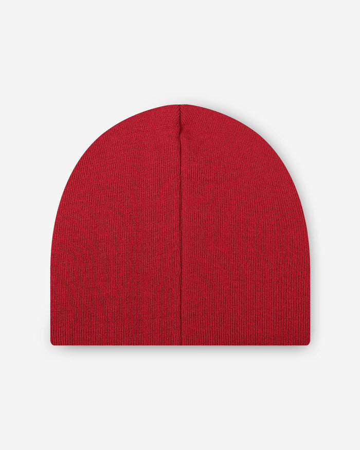 Arizona Cardinals Basic Primary Logo Skull Beanie FOCO - FOCO.com