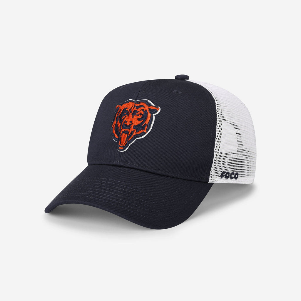 Chicago Bears Primary Logo Trucker RF Cap FOCO - FOCO.com