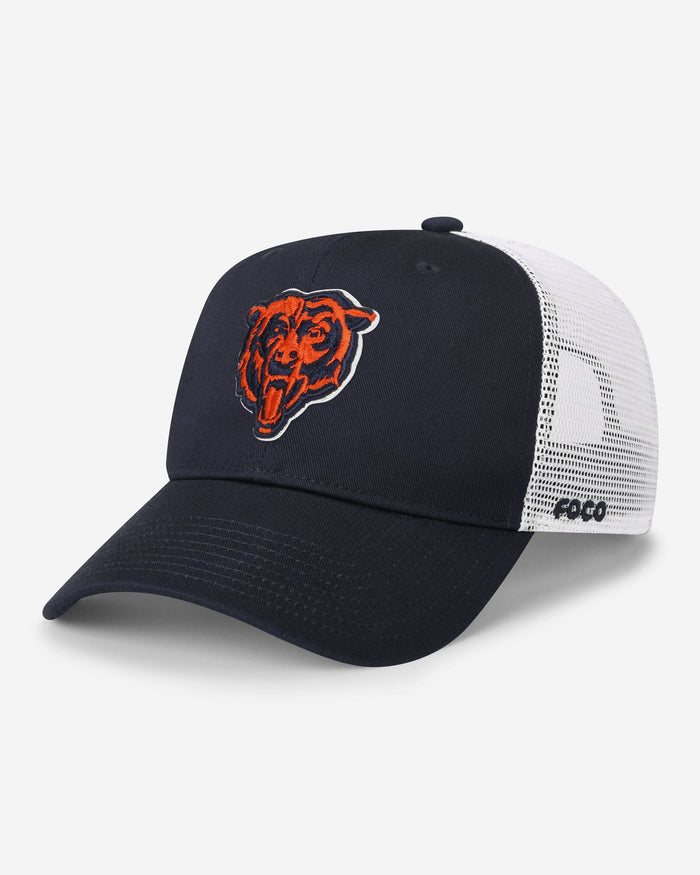 Chicago Bears Primary Logo Trucker RF Cap FOCO - FOCO.com