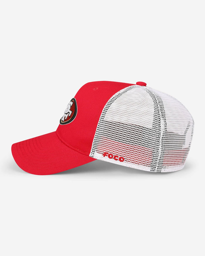 San Francisco 49ers Primary Logo Trucker RF Cap FOCO - FOCO.com