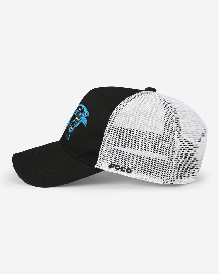 Carolina Panthers Primary Logo Trucker RF Cap FOCO - FOCO.com