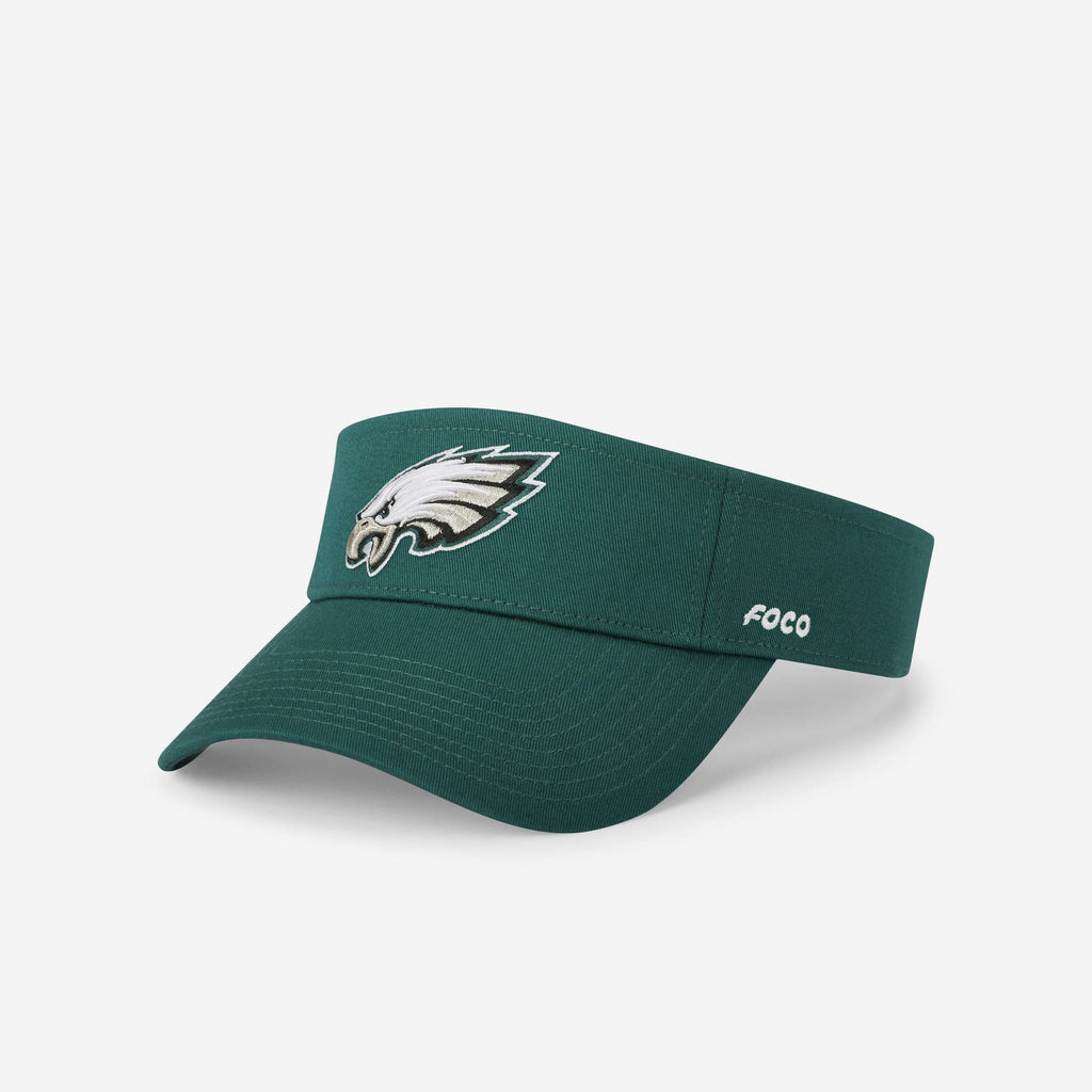 Philadelphia Eagles Primary Logo Visor FOCO - FOCO.com