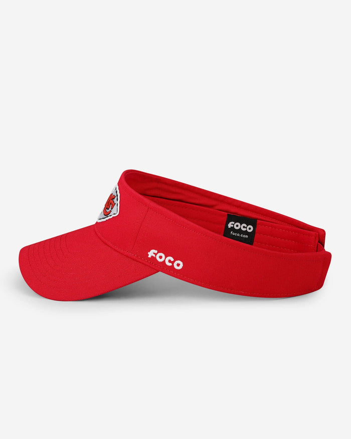 Kansas City Chiefs Primary Logo Visor FOCO - FOCO.com