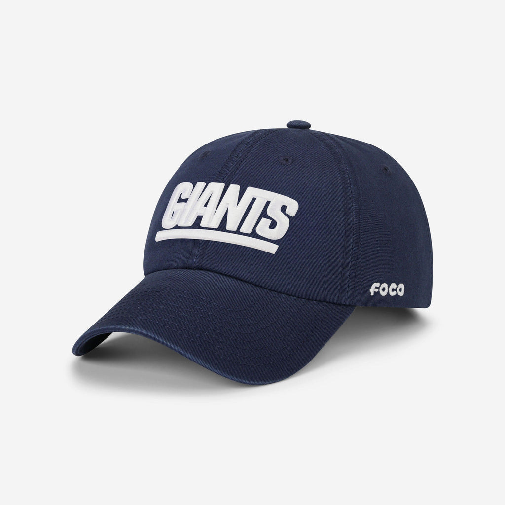 New York Giants Retro Logo Casual Cap FOCO - FOCO.com