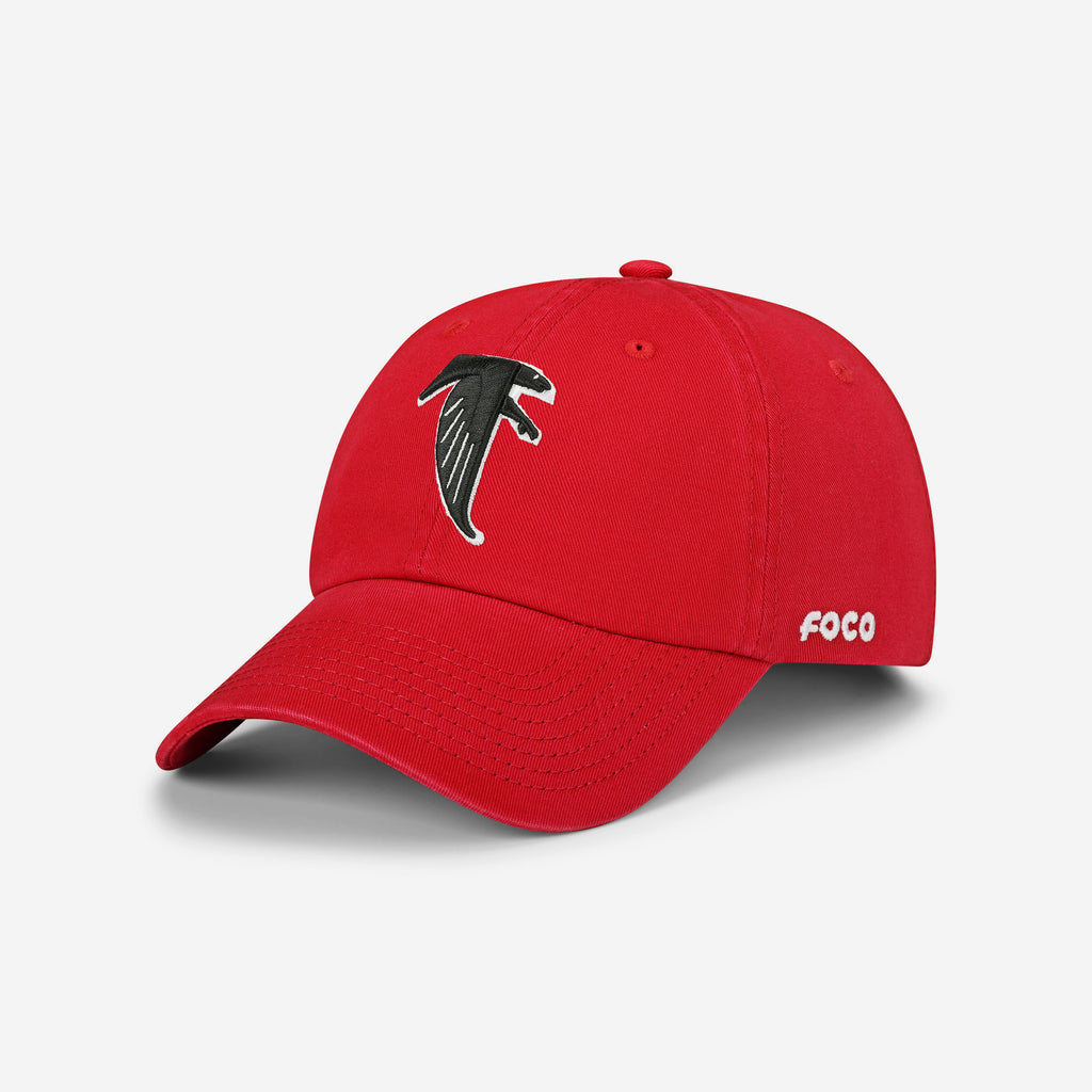 Atlanta Falcons Retro Logo Casual Cap FOCO - FOCO.com