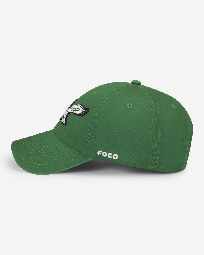 Philadelphia Eagles Retro Logo Casual Cap FOCO - FOCO.com