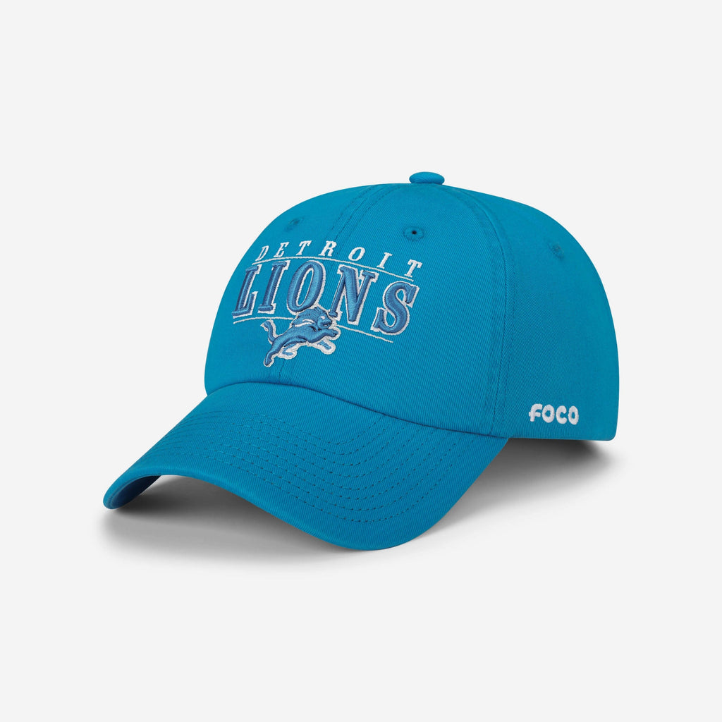 Detroit Lions Signature Bars Casual Cap FOCO - FOCO.com