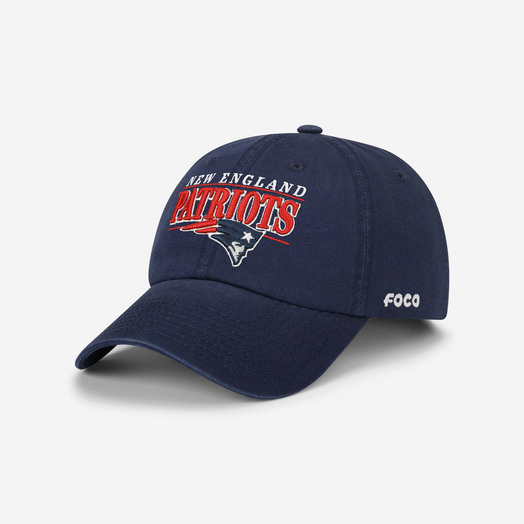 New England Patriots Signature Bars Casual Cap FOCO - FOCO.com