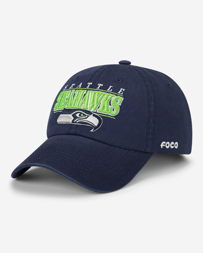 Seattle Seahawks Signature Bars Casual Cap FOCO - FOCO.com