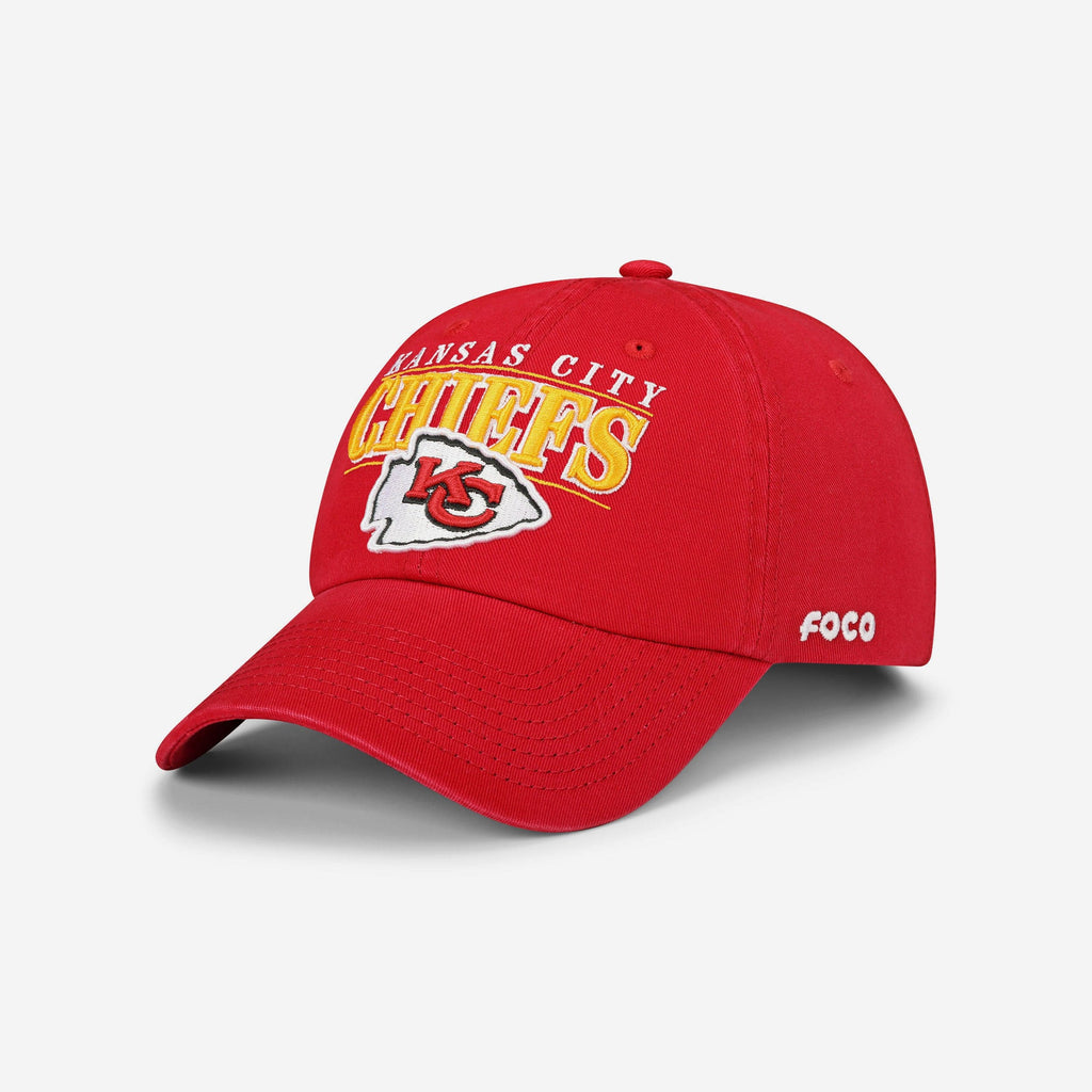 Kansas City Chiefs Signature Bars Casual Cap FOCO - FOCO.com