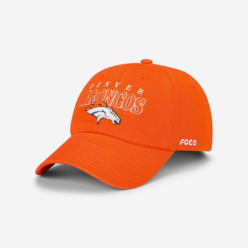 Denver Broncos Signature Bars Casual Cap FOCO - FOCO.com