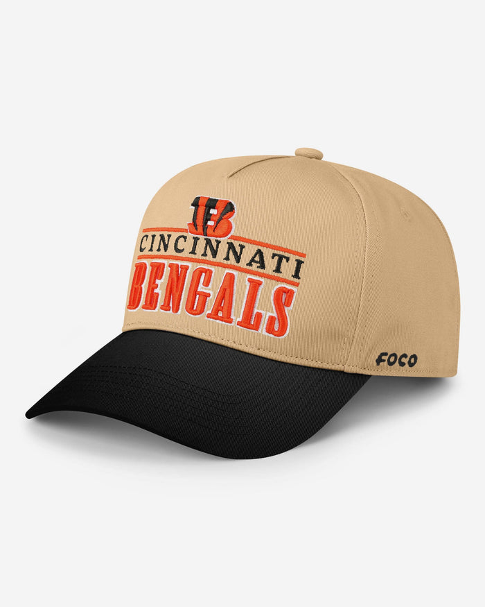 Cincinnati Bengals Signature Bars Marquee RF Cap FOCO - FOCO.com