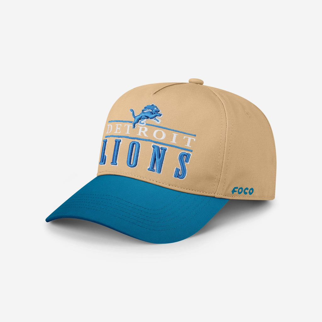 Detroit Lions Signature Bars Marquee RF Cap FOCO - FOCO.com