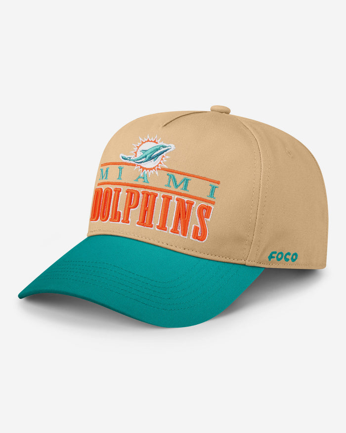 Miami Dolphins Signature Bars Marquee RF Cap FOCO - FOCO.com