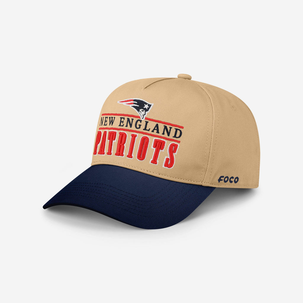 New England Patriots Signature Bars Marquee RF Cap FOCO - FOCO.com