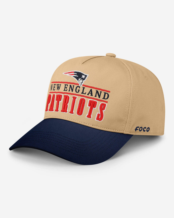 New England Patriots Signature Bars Marquee RF Cap FOCO - FOCO.com