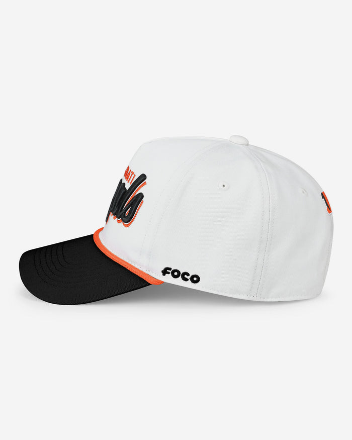 Cincinnati Bengals Monty Script Marquee RF Cap FOCO - FOCO.com