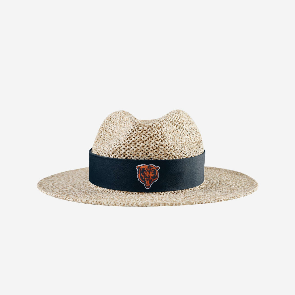 Chicago Bears Band Straw Hat FOCO - FOCO.com