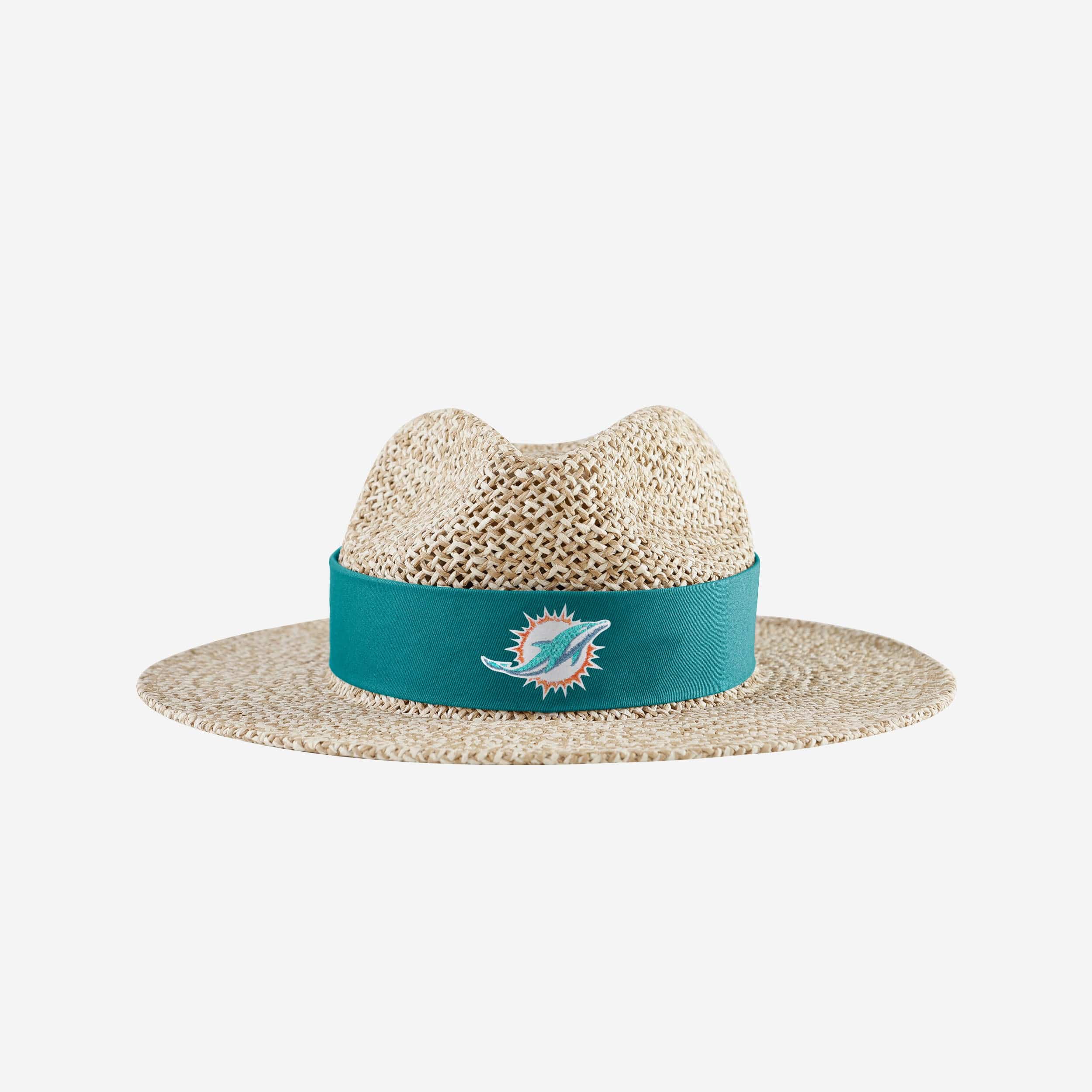 FOCO Miami Dolphins NFL Womens Floral Straw Hat