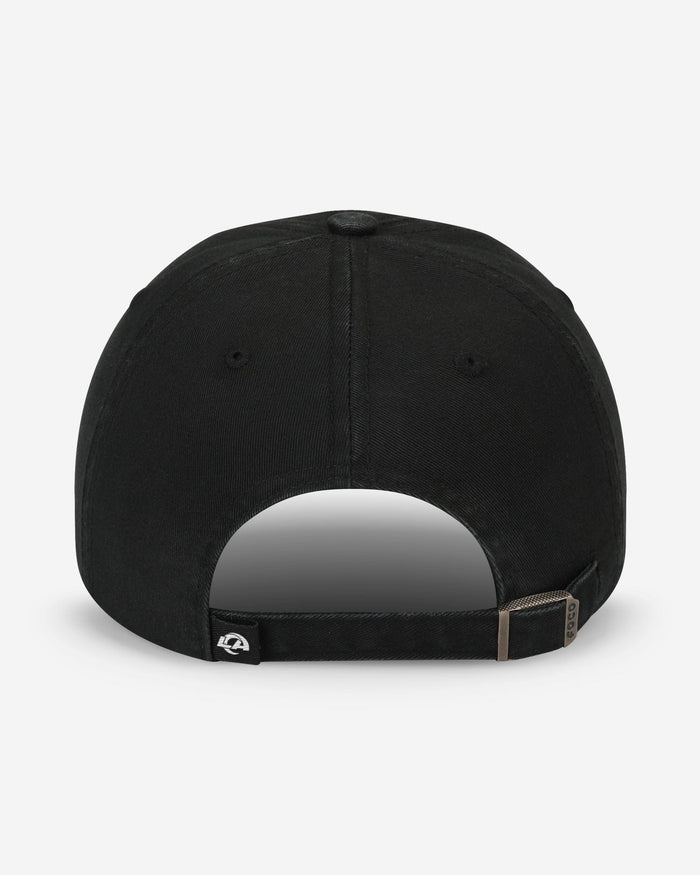 Los Angeles Rams Black & White Casual Cap FOCO - FOCO.com