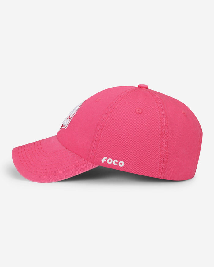 Arizona Cardinals Magenta & White Casual Cap FOCO - FOCO.com