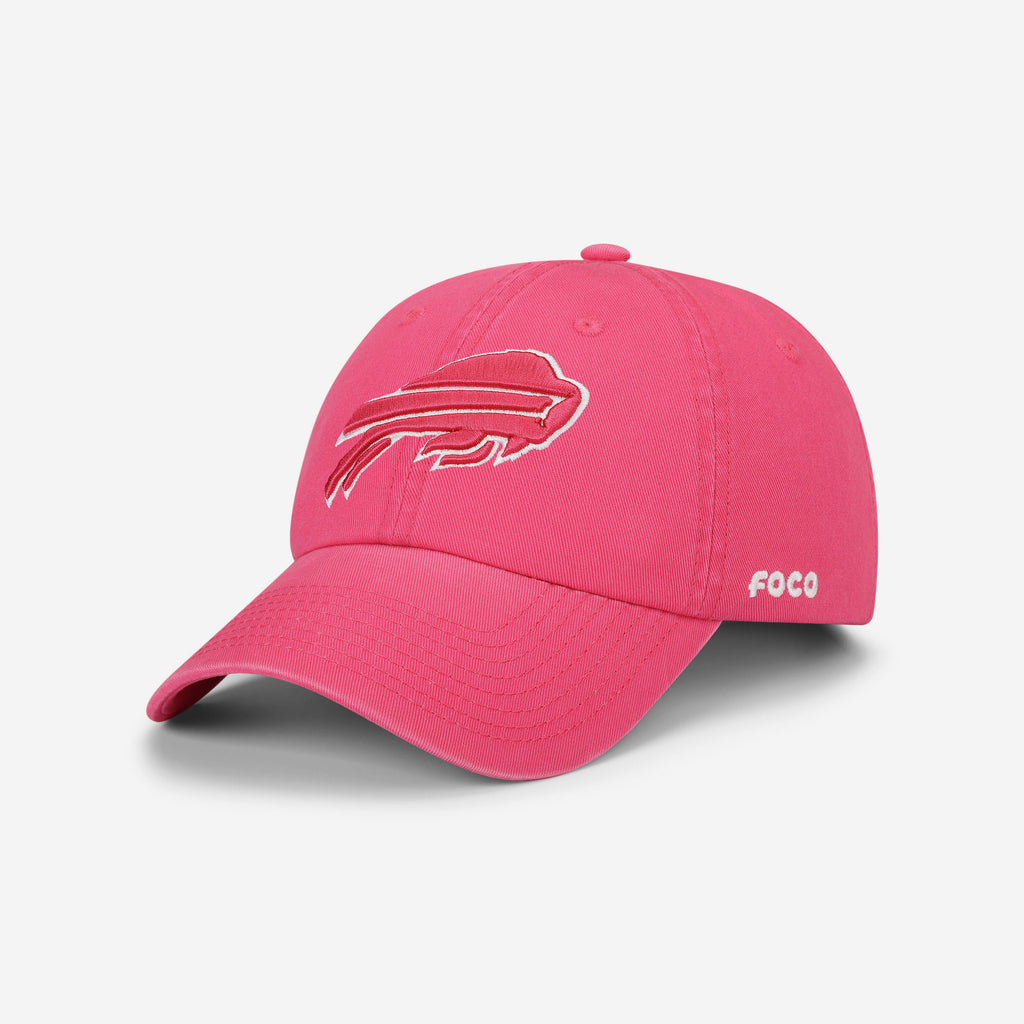 Buffalo Bills Magenta & White Casual Cap FOCO - FOCO.com