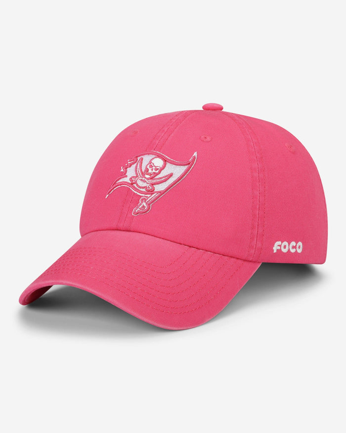 Tampa Bay Buccaneers Magenta & White Casual Cap FOCO - FOCO.com