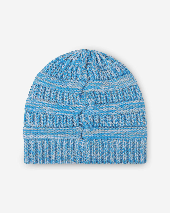 Detroit Lions Womens Color Wave Ponytail Beanie FOCO - FOCO.com