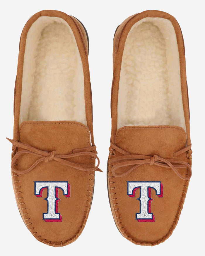 Texas Rangers Moccasin Slipper FOCO - FOCO.com