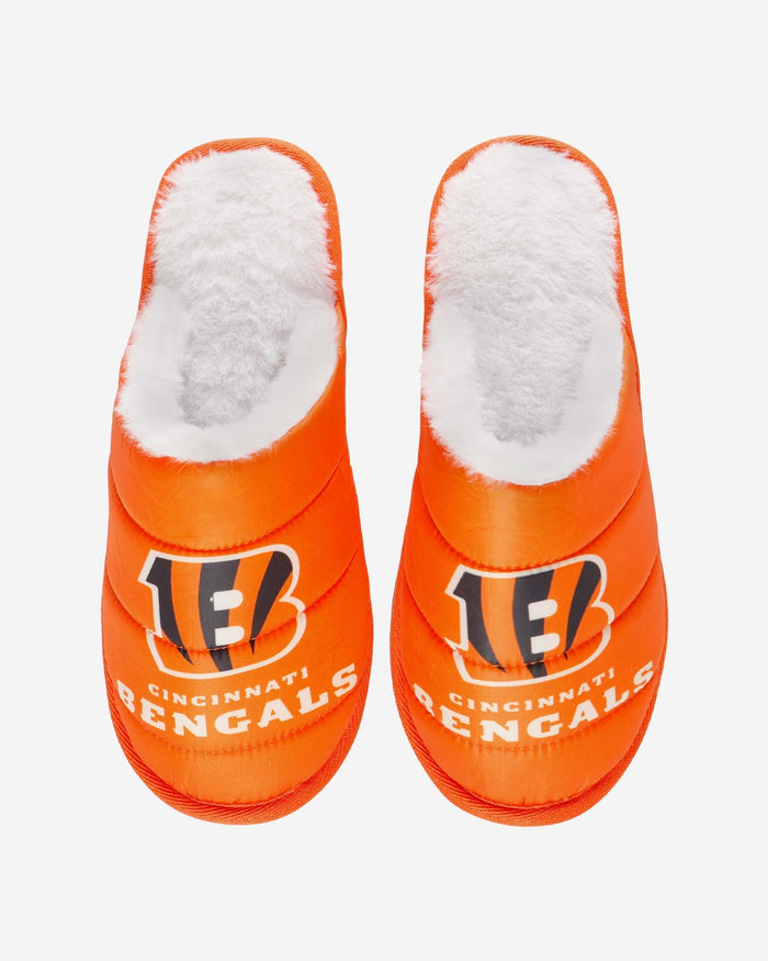 Cincinnati Bengals Big Logo Mule Slipper FOCO - FOCO.com