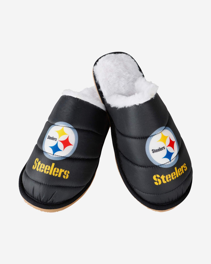 Pittsburgh Steelers Big Logo Mule Slipper FOCO - FOCO.com