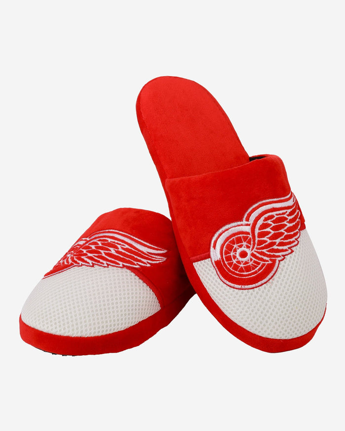 Detroit Red Wings Team Logo Staycation Slipper FOCO - FOCO.com