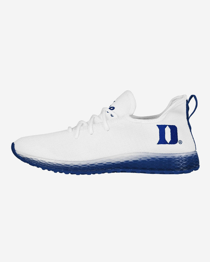 Duke Blue Devils Gradient Midsole White Sneakers FOCO 7 - FOCO.com