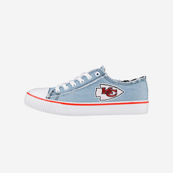 Kansas City Chiefs FOCO Women's Knit Canvas deals Fashion Sneakers