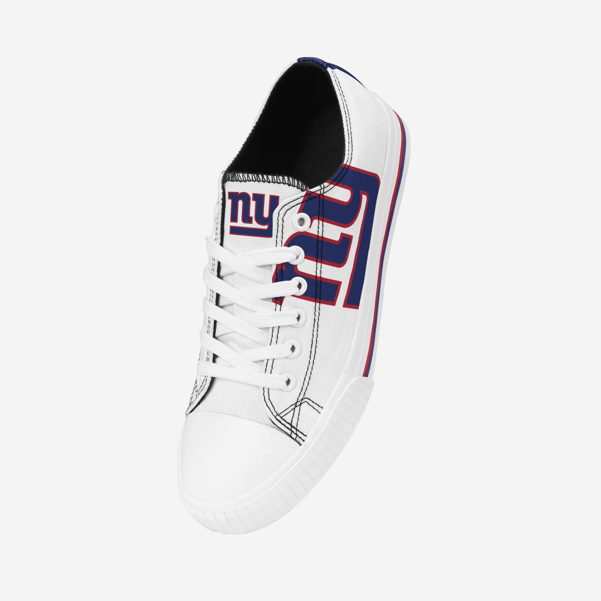 San Diego Padres FOCO Big Logo High Top Canvas Shoes